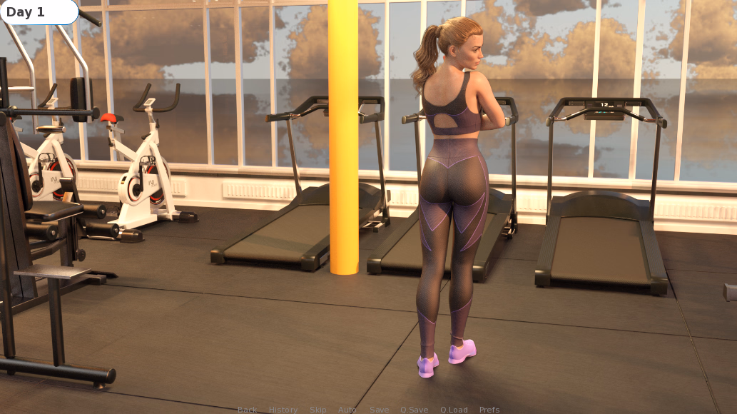 VN Ren'Py Completed Fitness Game [v1.0] [Yulika3k]