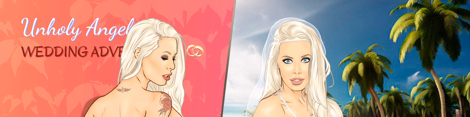 VN Ren'Py Abandoned Unholy Angel: Wedding Adventures [v0.4 Epilogue] [Bunny Devil]