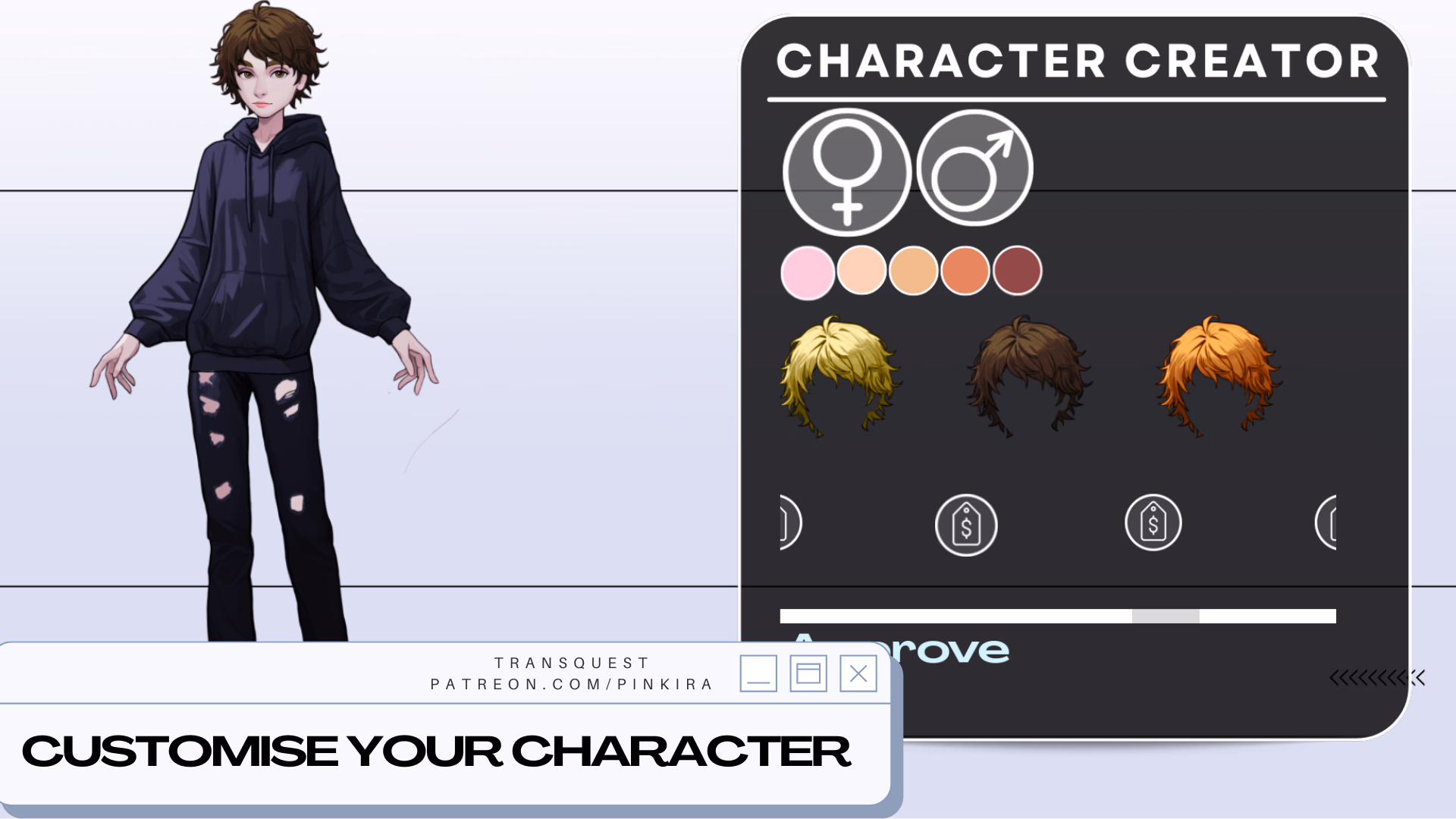 Ren'Py Trans Quest [v0.2.1] [Pinkueen & Pinkira]
