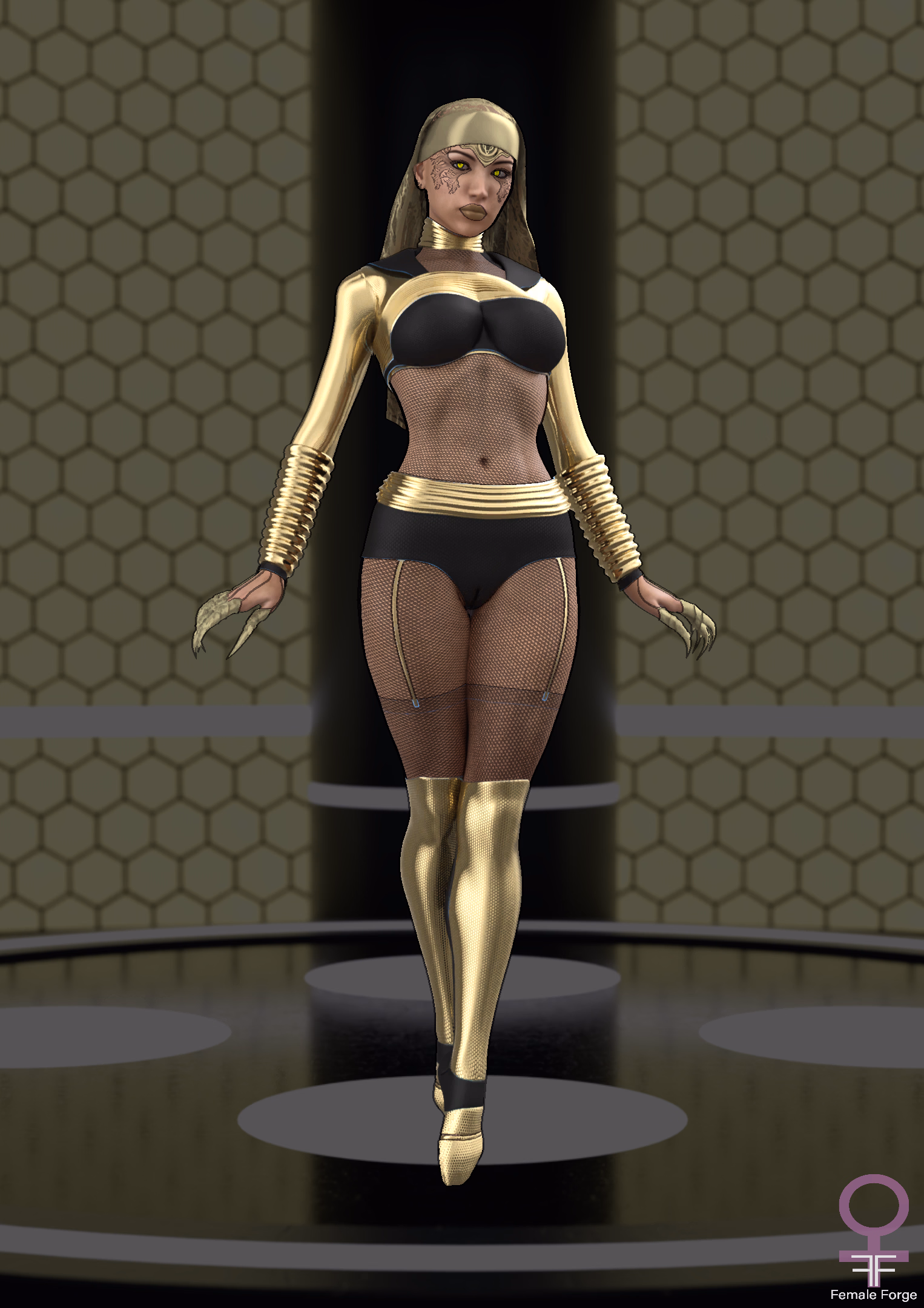 Unity Female Forge [MK5 Free] [Digital Workshop22]