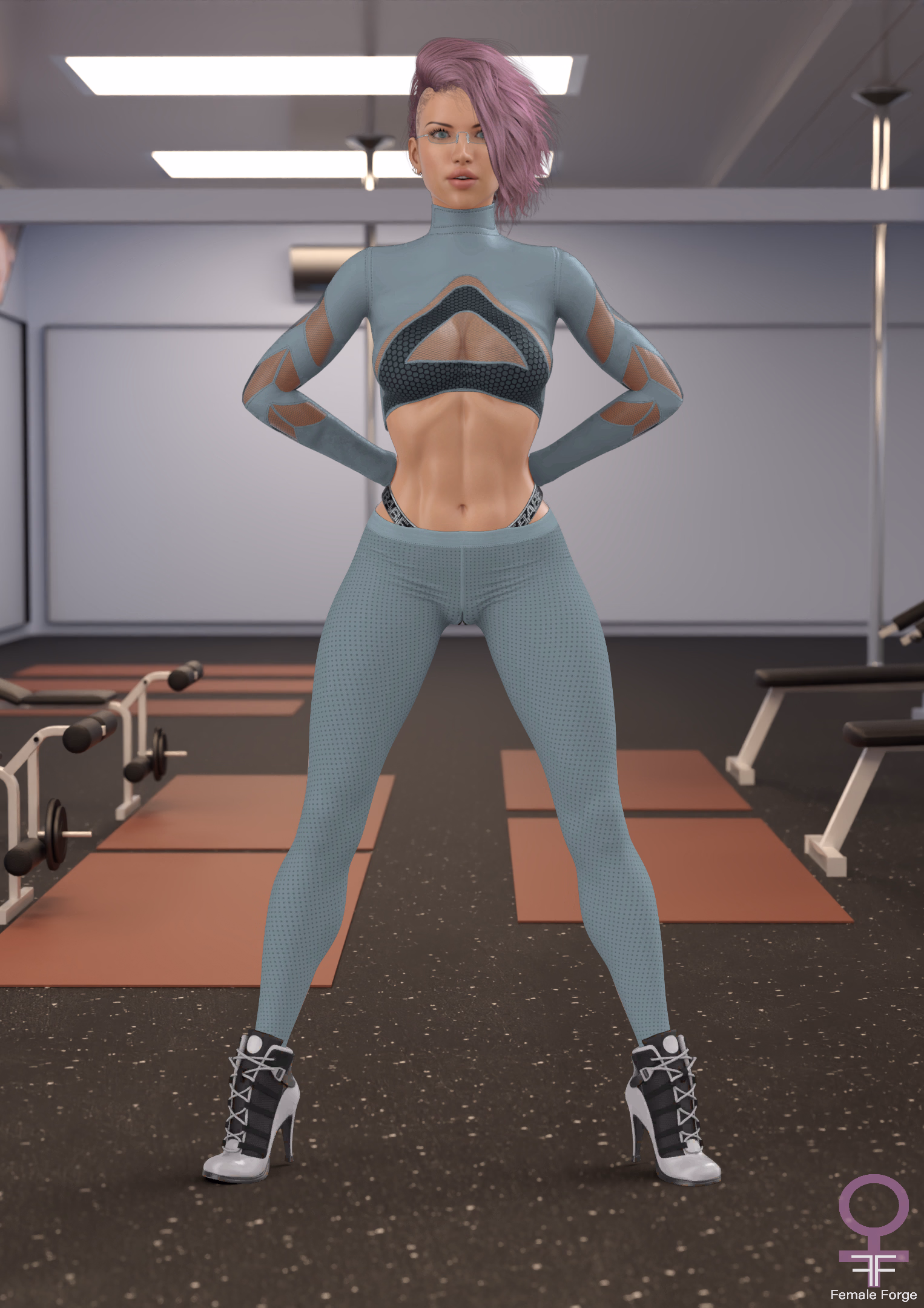 Unity Female Forge [MK5 Free] [Digital Workshop22]