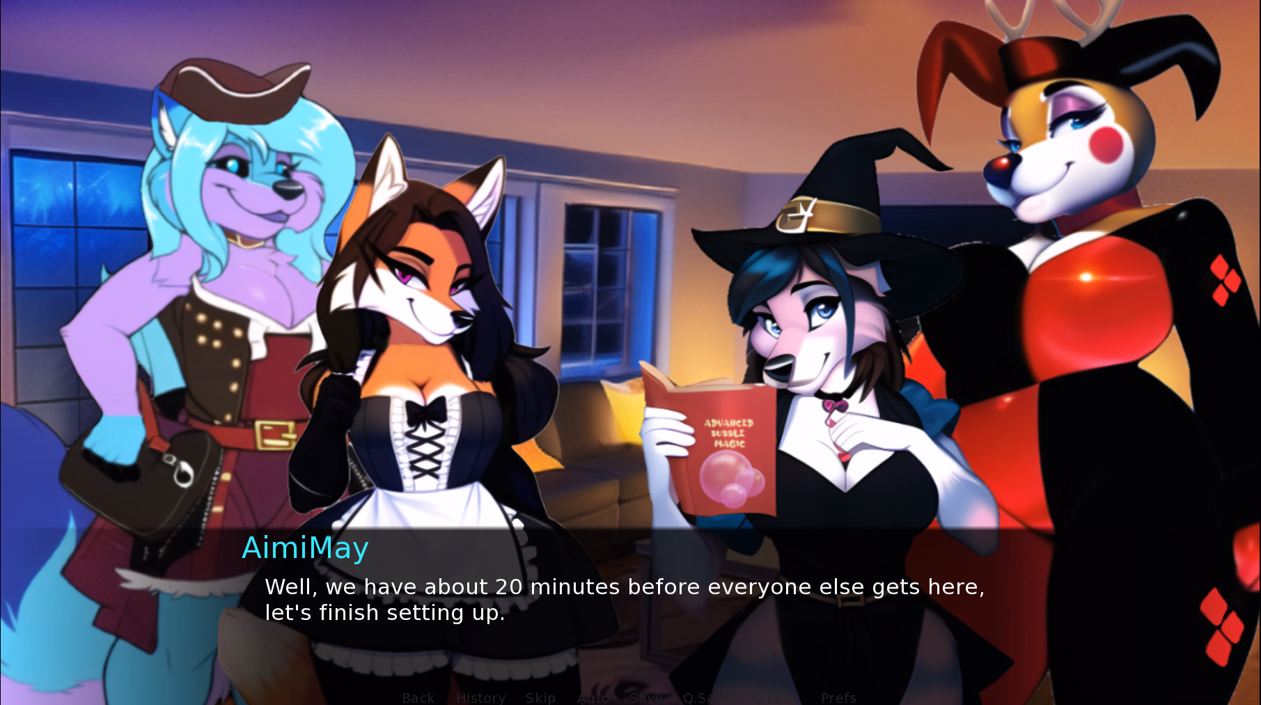 Collection Ren'Py Completed Kink Jinxed Halloween [2024-11-25] [BubblegumDrgn]