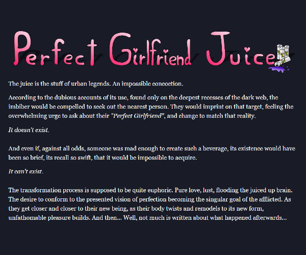 HTML Perfect Girlfriend Juice [v1.0.0] [Herrozod]
