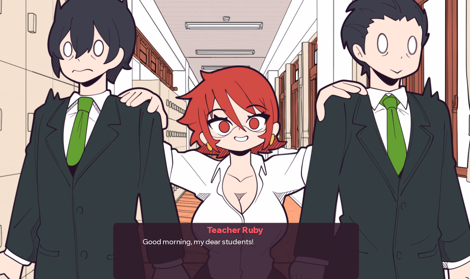 VN Ren'Py Alone with My Teacher [v0.13] [Ghelber]
