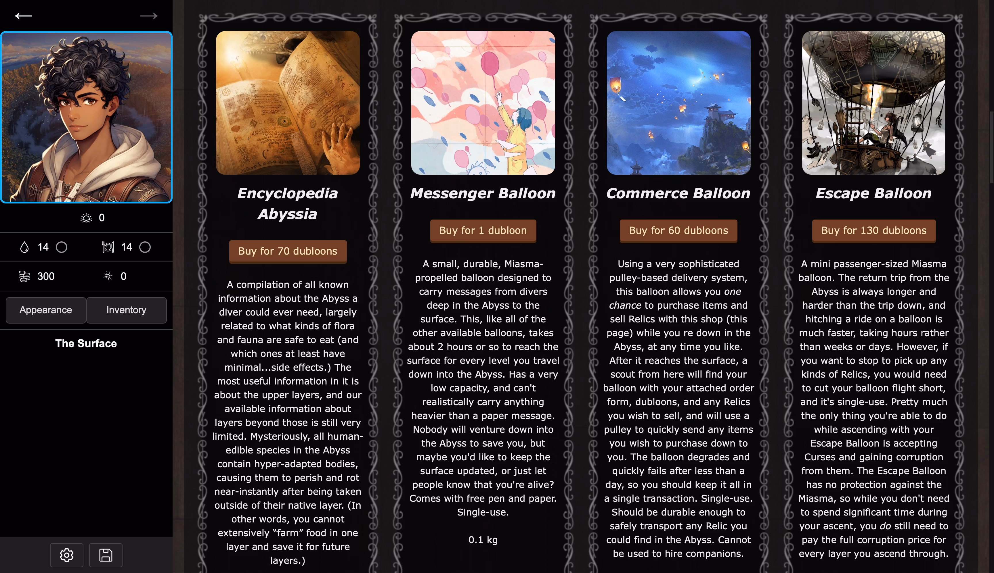 HTML Completed Abyss Diver Interactive [v1.3.1d] [FloricSpacer]