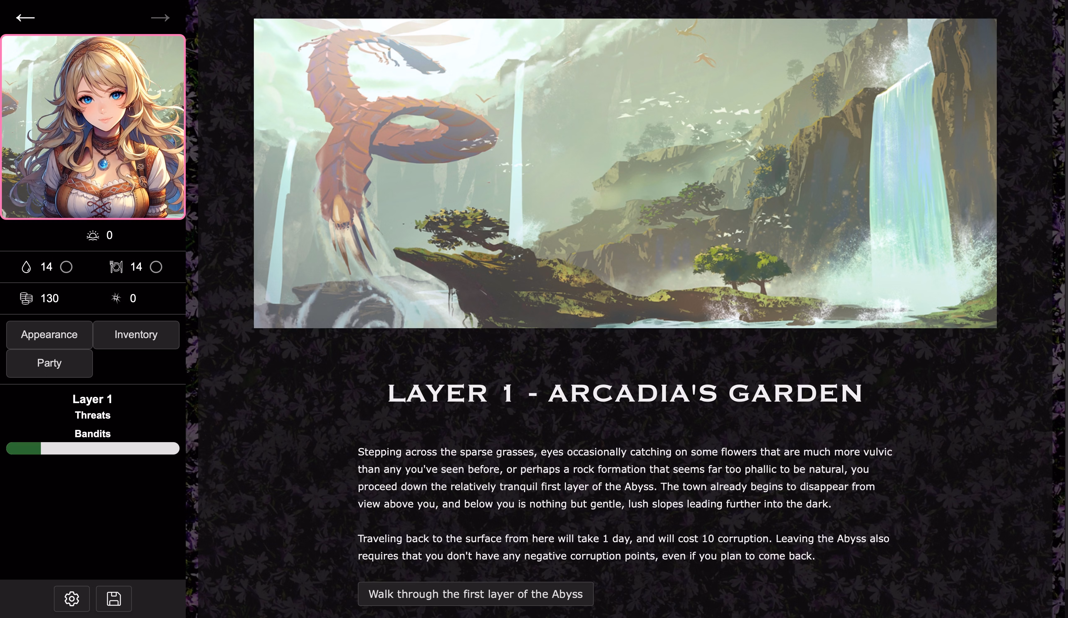 HTML Completed Abyss Diver Interactive [v1.3.1d] [FloricSpacer]