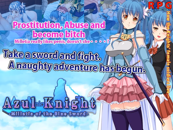 RPGM Completed Azul Knight - Milletia of the Blue Sword [v1.0] [Almonds & Big Milk] download