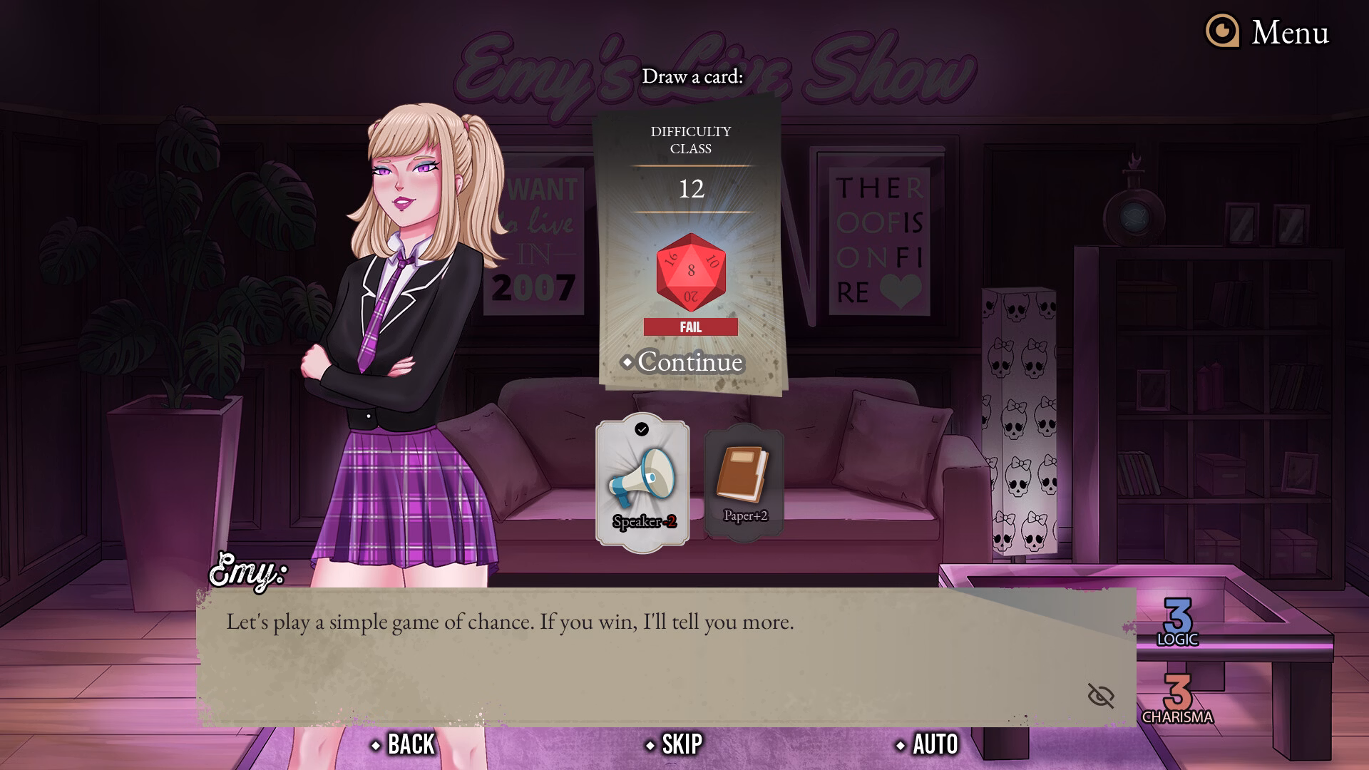 VN Unity Completed EmyLiveShow: Case of Four Hot Witnesses [Final] [Team Emily]