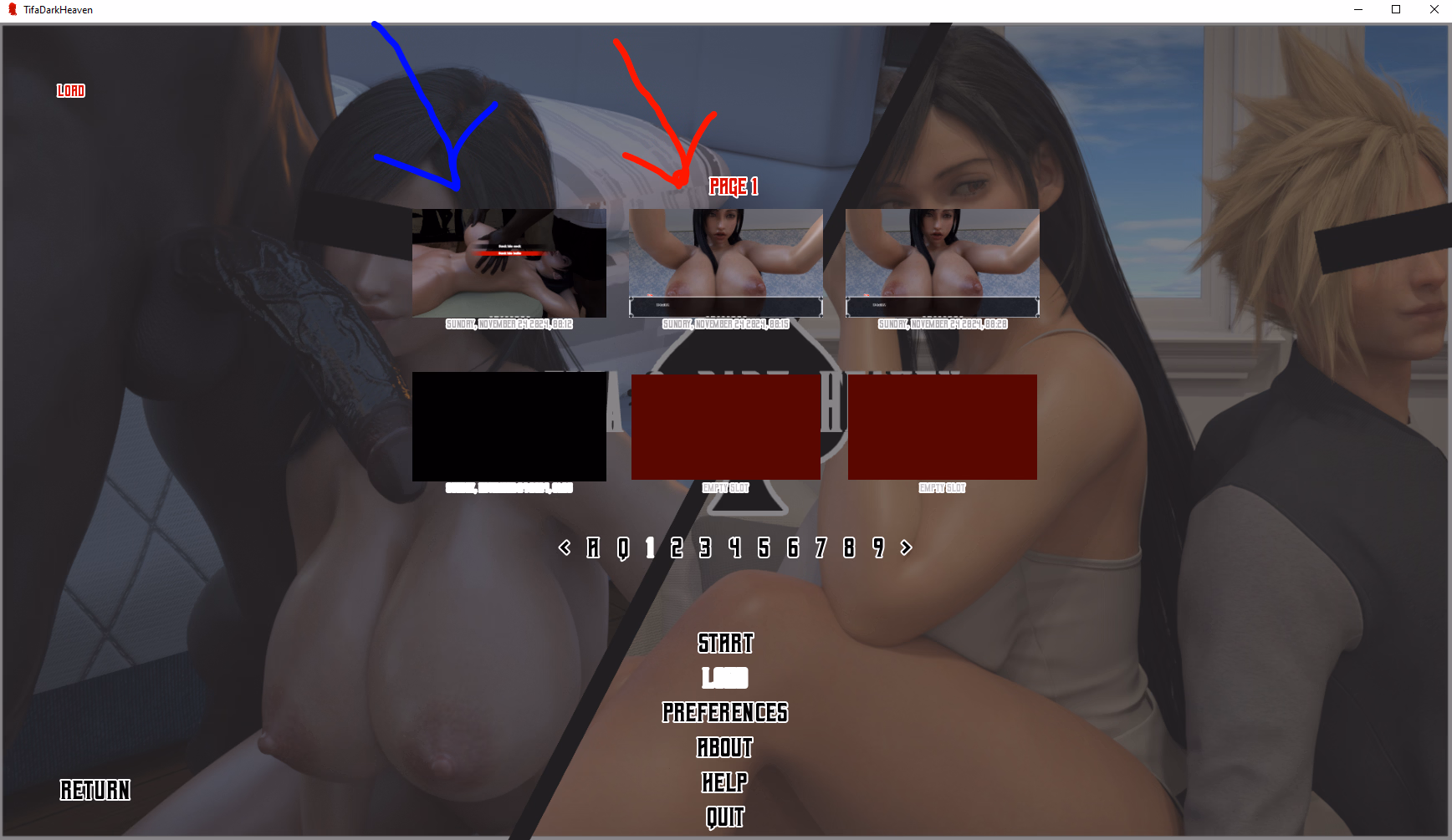 VN Ren'Py Tifa's Dark Heaven [v0.17 Cuckold] [Sieglinnde]