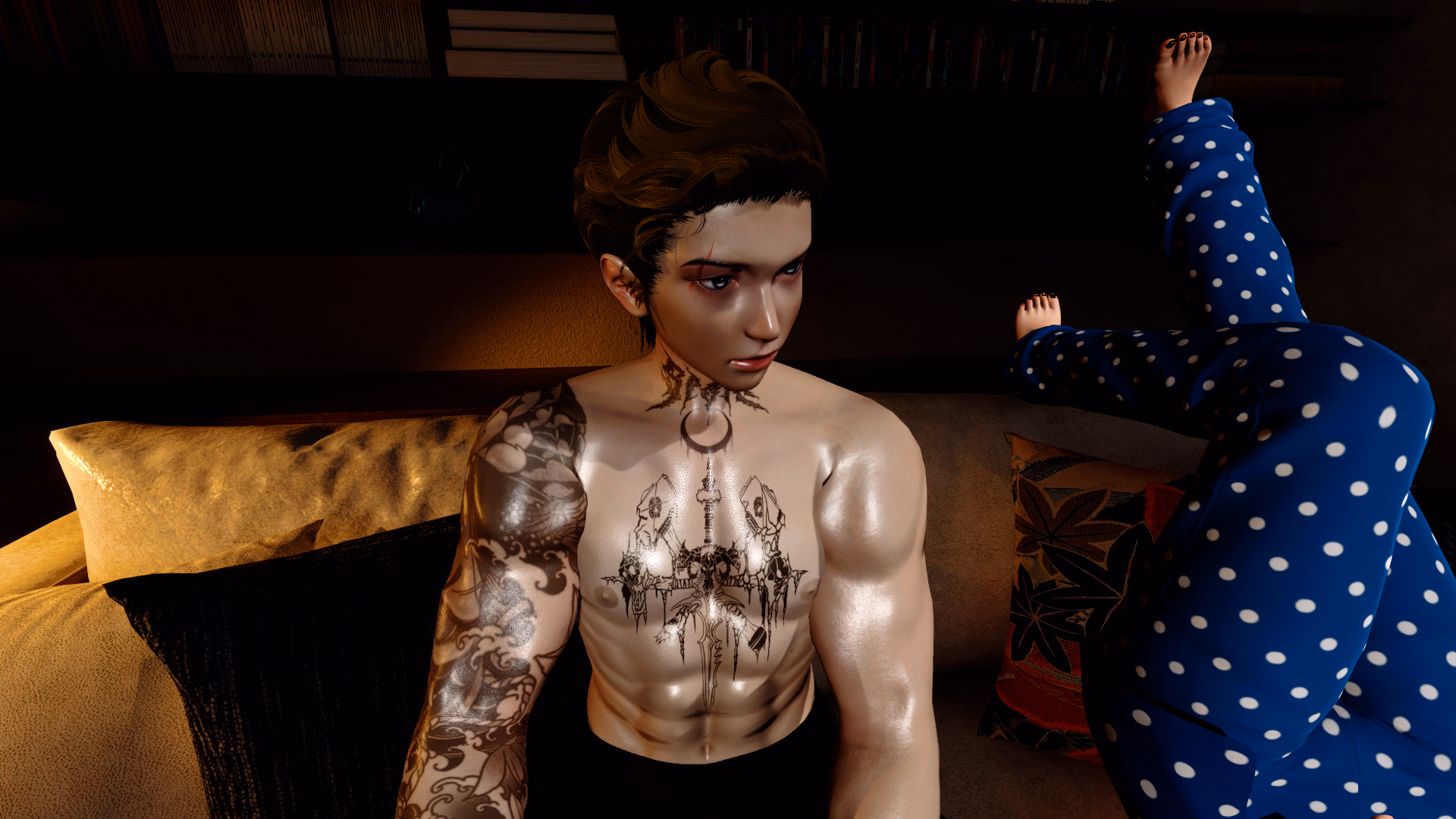 VN Ren'Py Abandoned Echoes of Eclipse [v0.1] [FxB Studios]