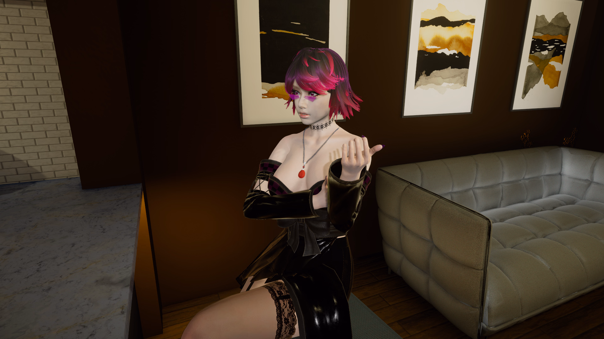 VN Ren'Py Abandoned Echoes of Eclipse [v0.1] [FxB Studios]