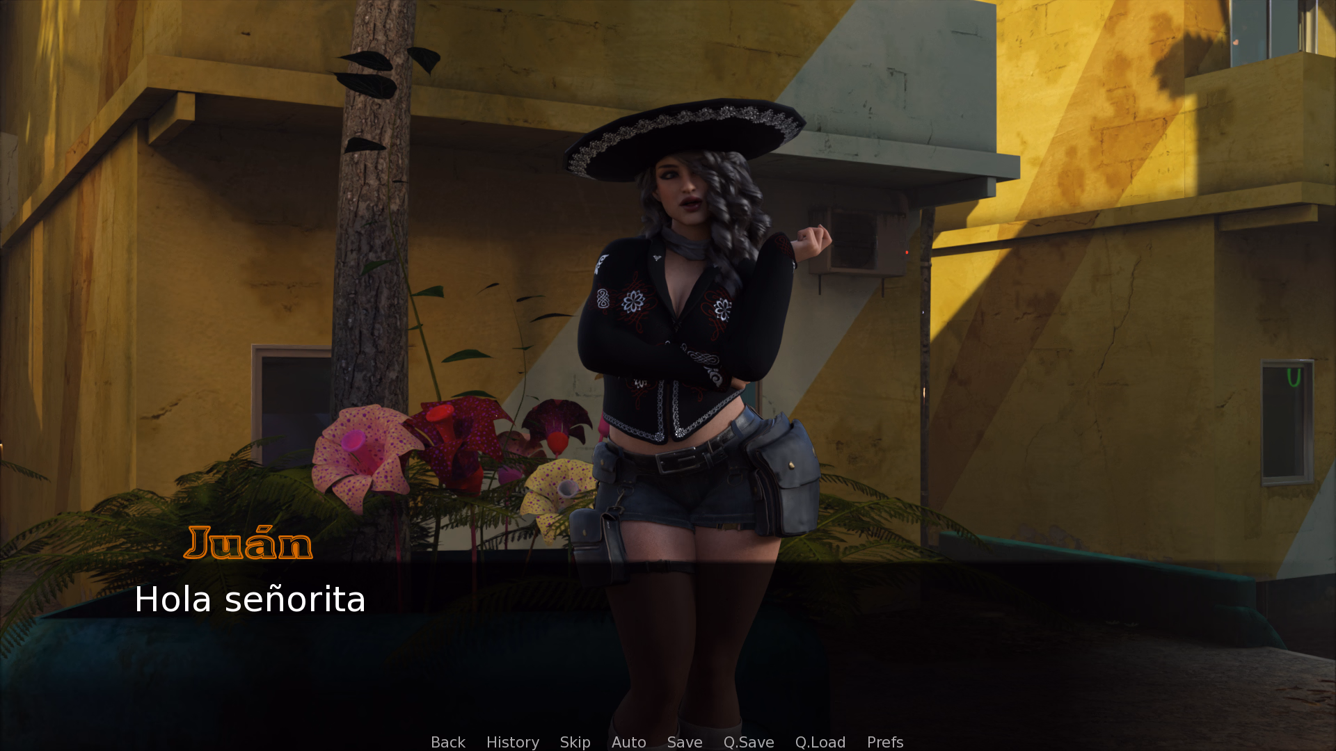 VN Ren'Py Crossing the Southern Border: Futa Freedom [v0.63] [Sir Honkalot]
