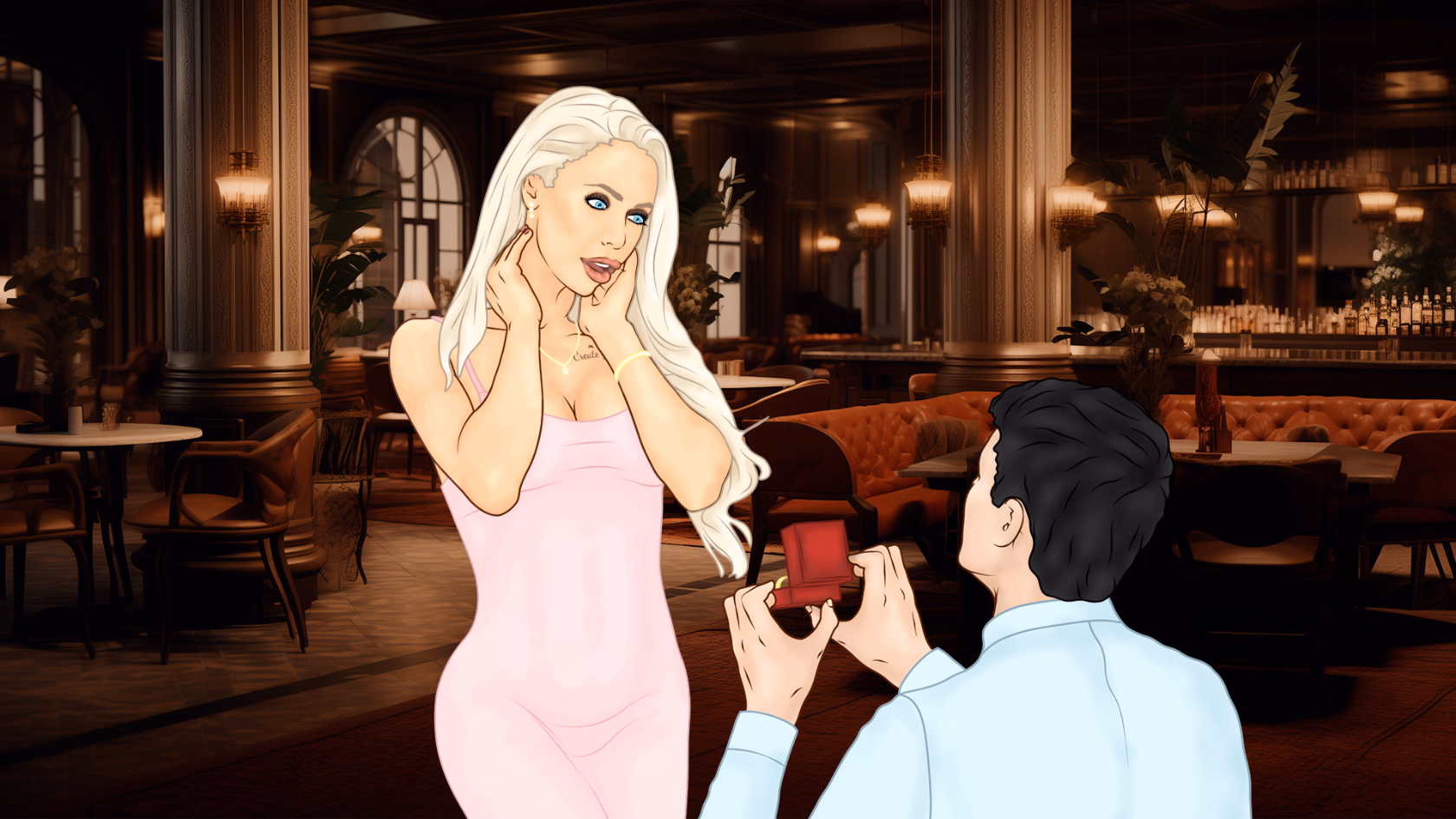 VN Ren'Py Abandoned Unholy Angel: Wedding Adventures [v0.4 Epilogue] [Bunny Devil]