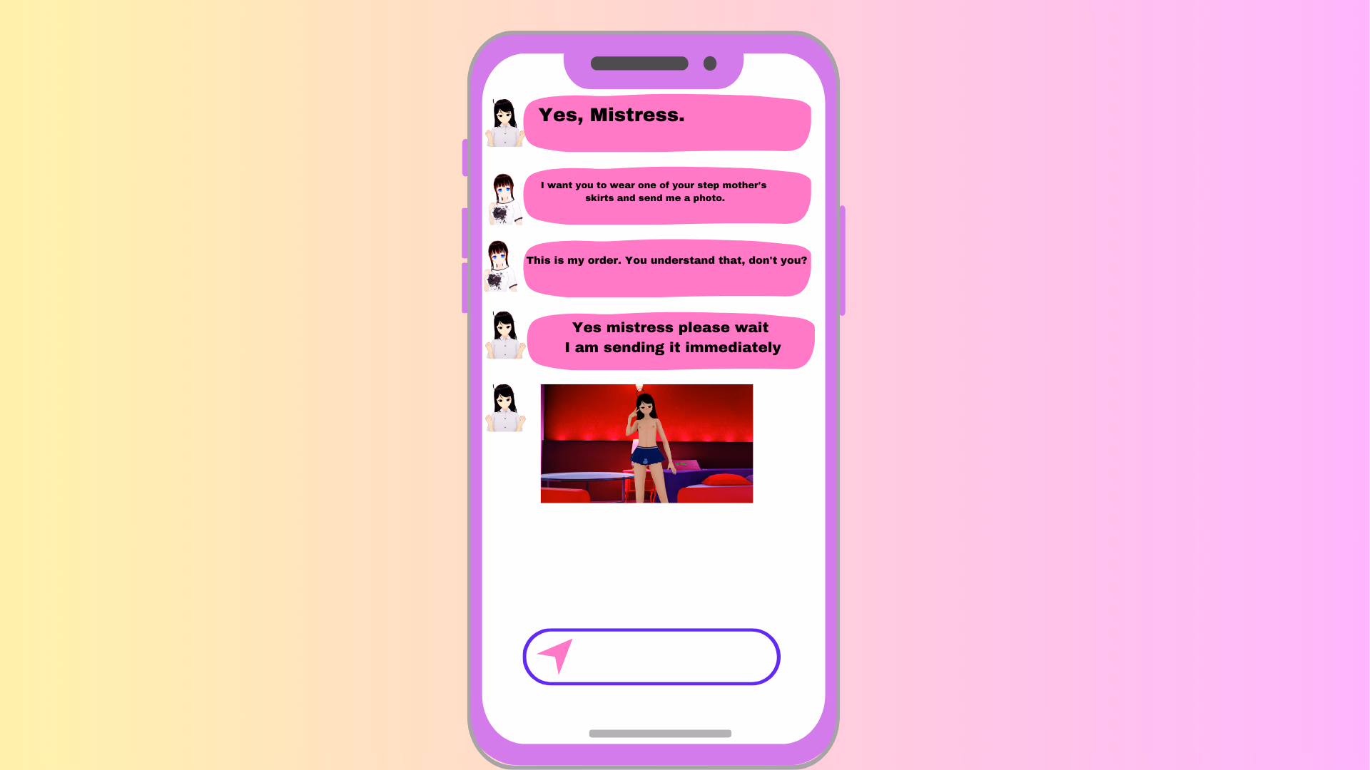 VN Ren'Py Mistress Chains And Humiliation [v1.1] [VeriyerisGames]
