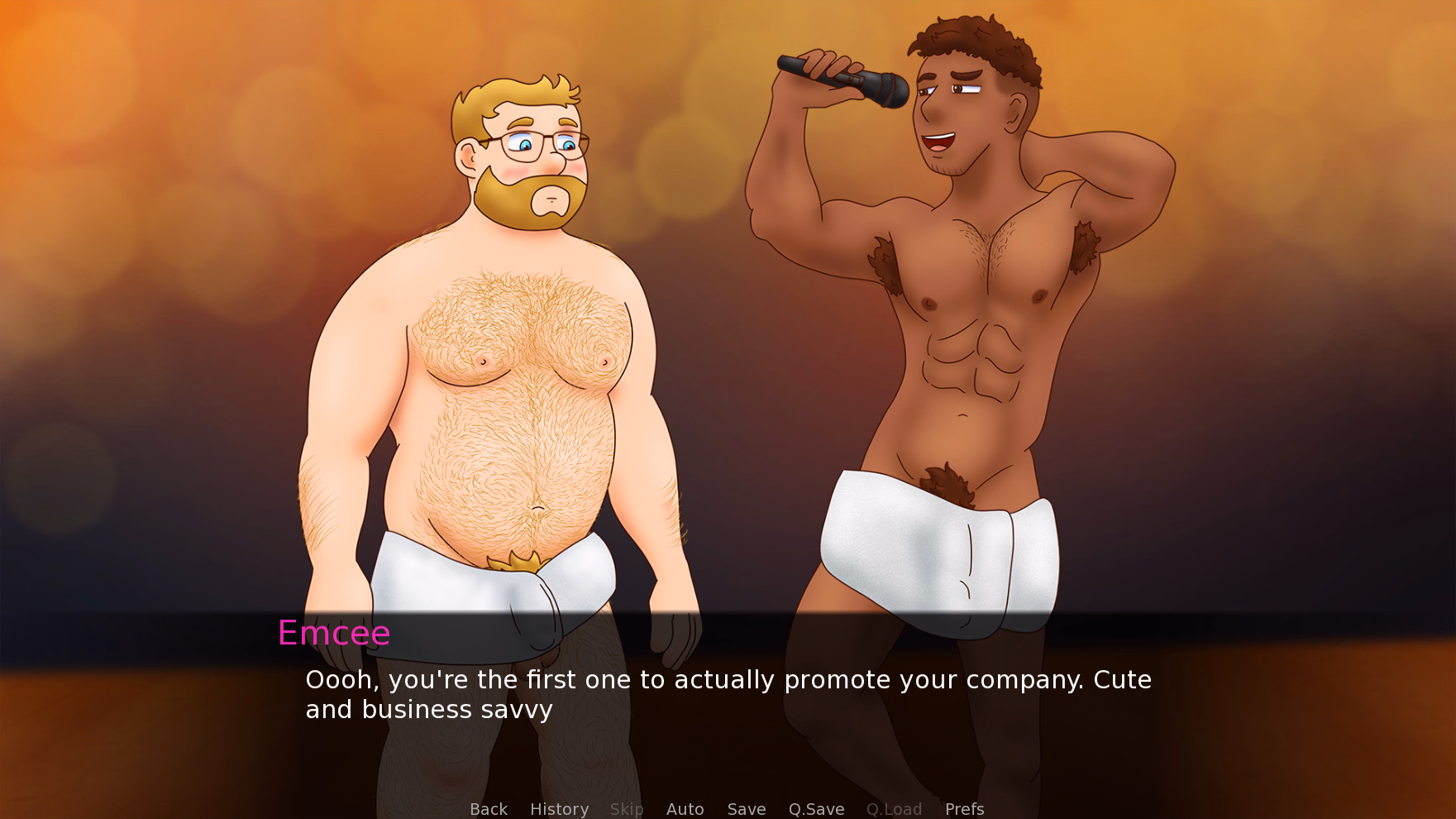 VN Ren'Py Not Your Average Corporate Conference [Demo v2.2] [BeebaDraws]