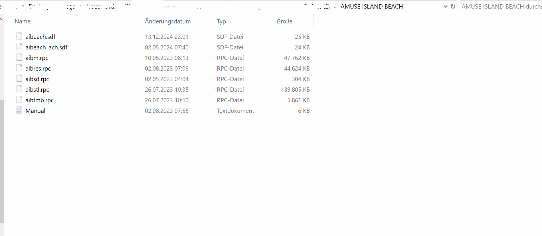 Others Completed AMUSE ISLAND BEACH [v2024-05-01] [Langage]