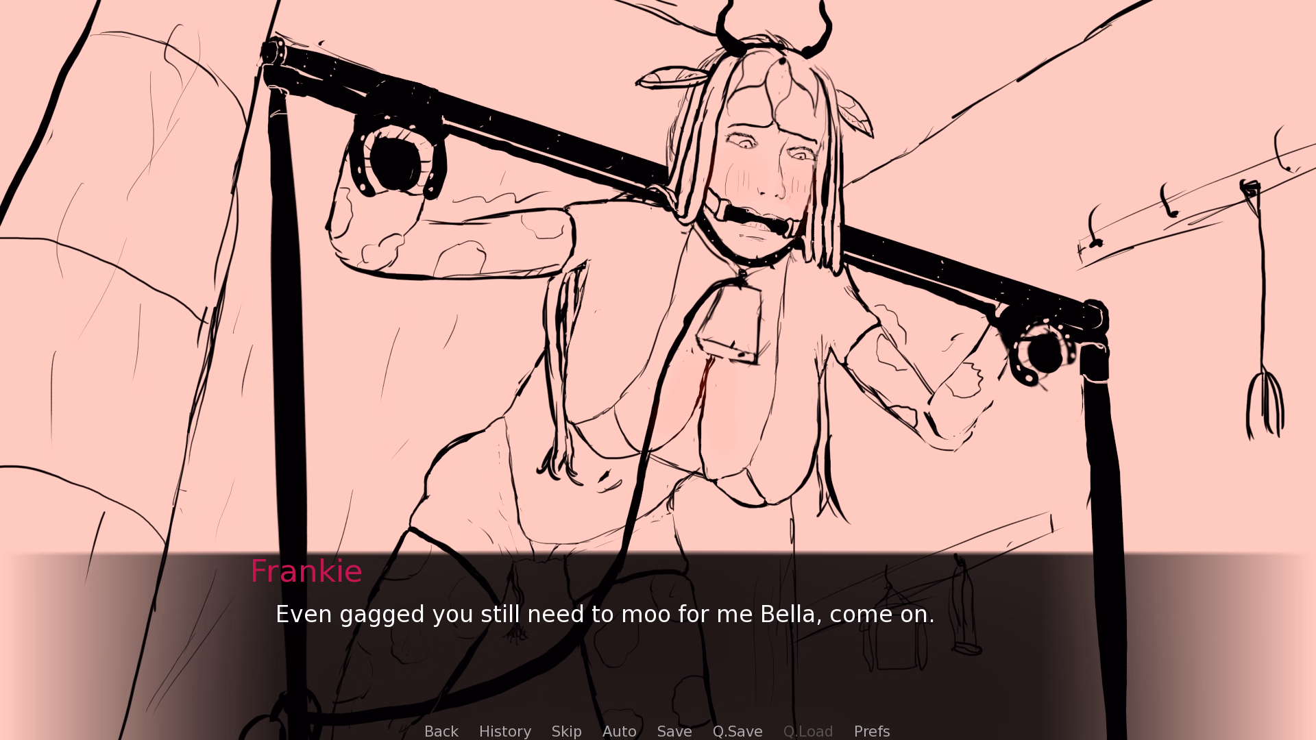 VN Ren'Py Completed Bondage Model Bella [v3.0] [ATinyLittleCloud]