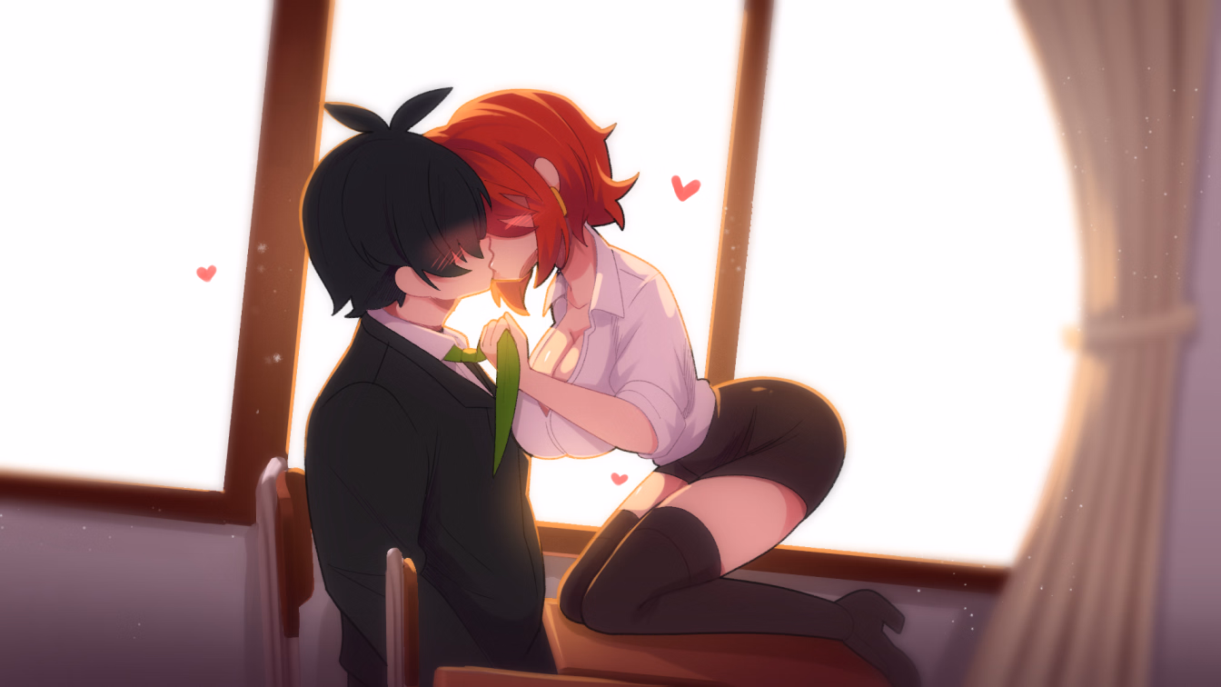 VN Ren'Py Alone with My Teacher [v0.13] [Ghelber]