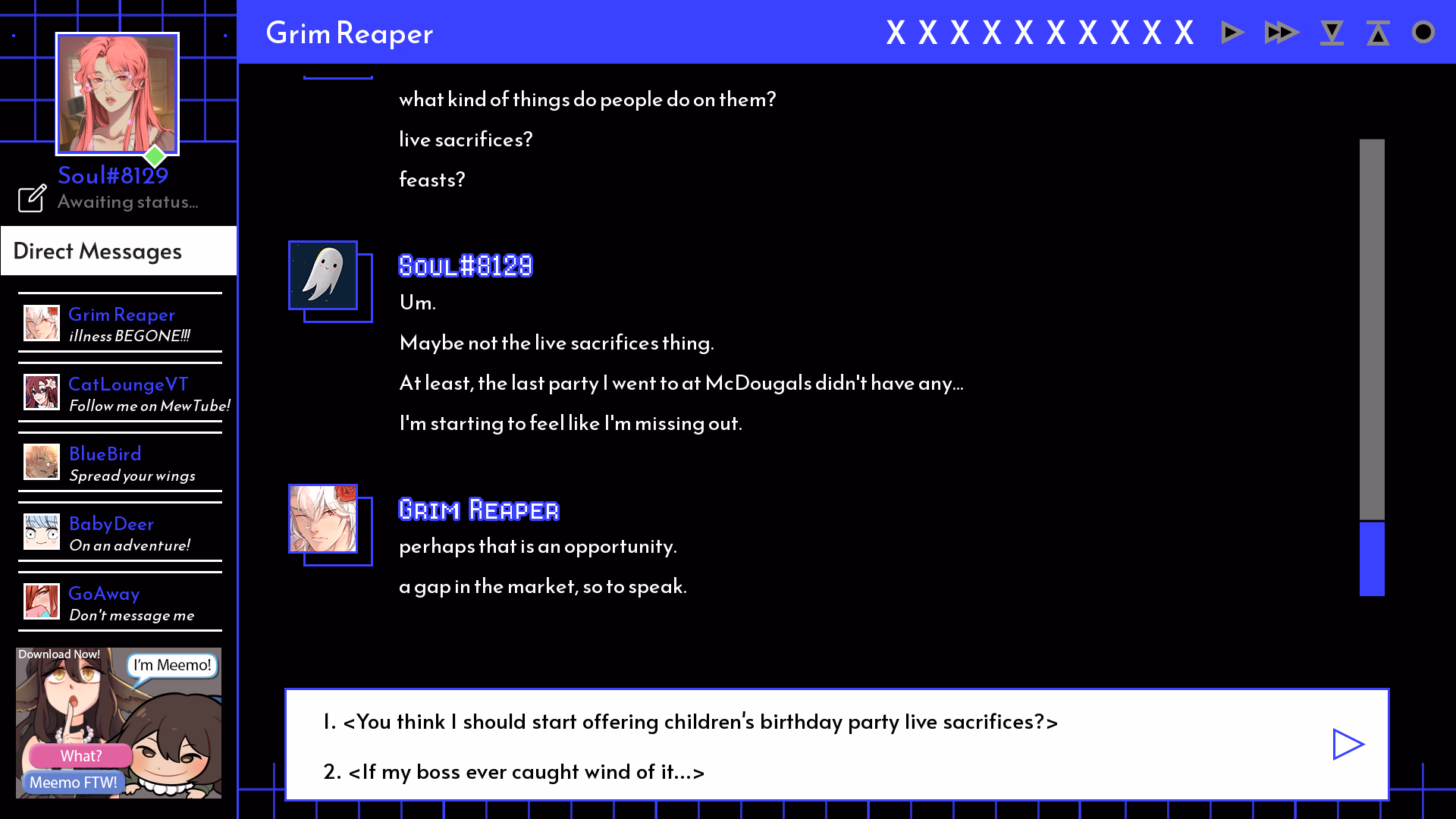 VN Ren'Py Completed A Date with Death [v2.5 + DLCs] [Two and a Half Studios]