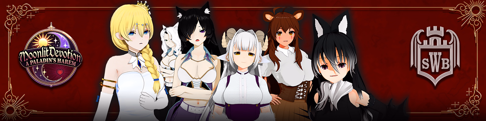 VN Ren'Py Moonlit Devotion: A Paladin's Harem [v0.03b] [SilverWingBastion] download