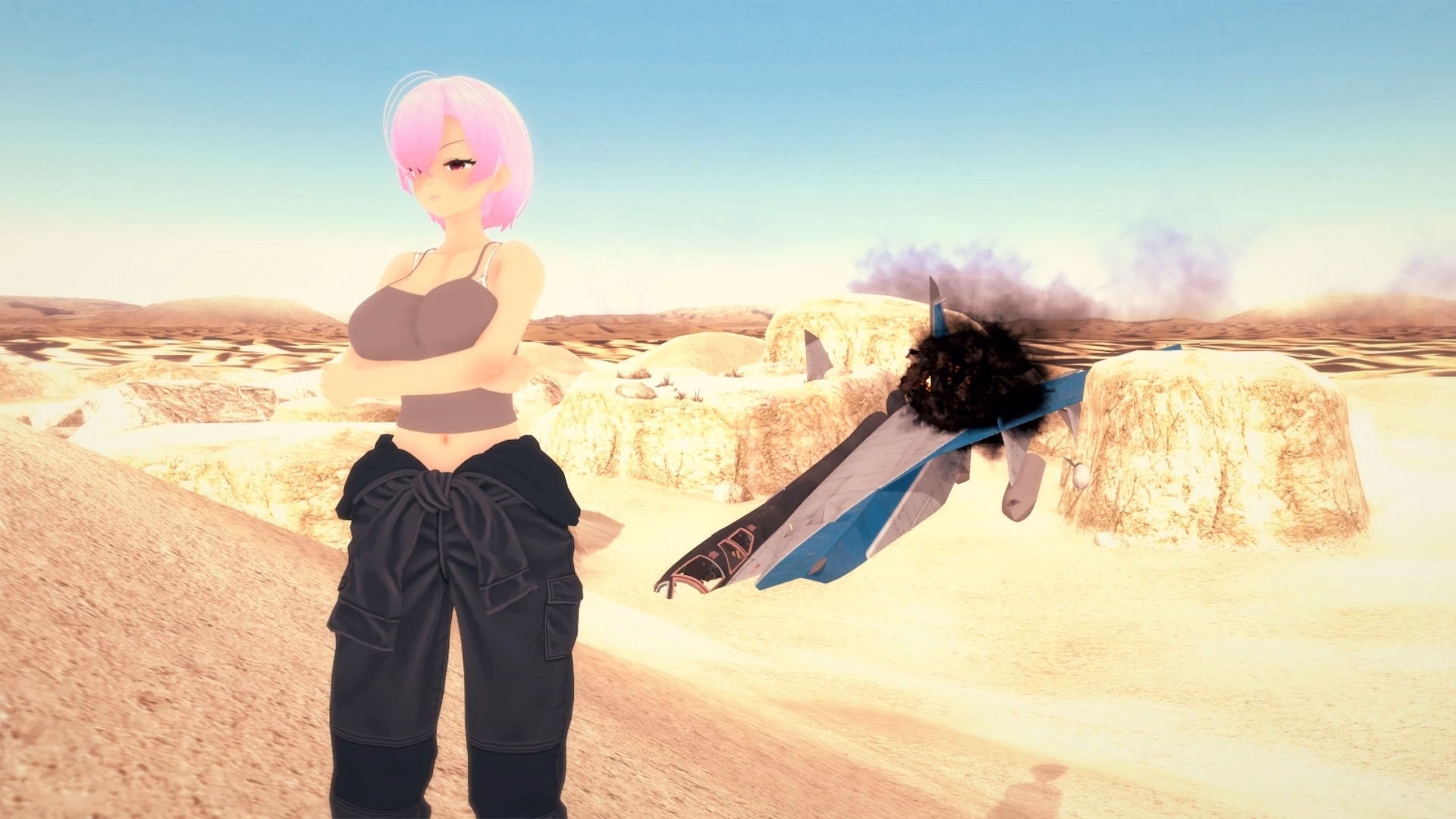 VN Ren'Py Serene Skies [v0.5.8] [Crosstalk]