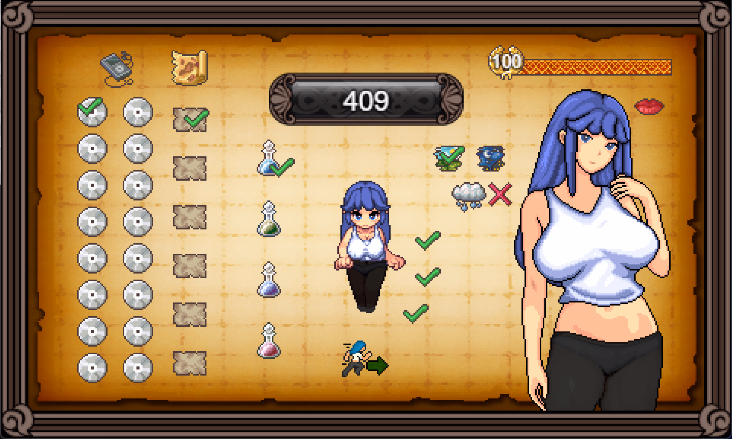 RPGM Completed Idle Run Aya [v1.1 Free] [Jitsu koan]