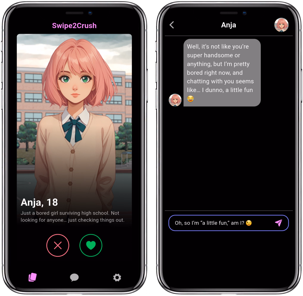 Others Swipe2Crush [v0.0.8] [Narrative Nomads]
