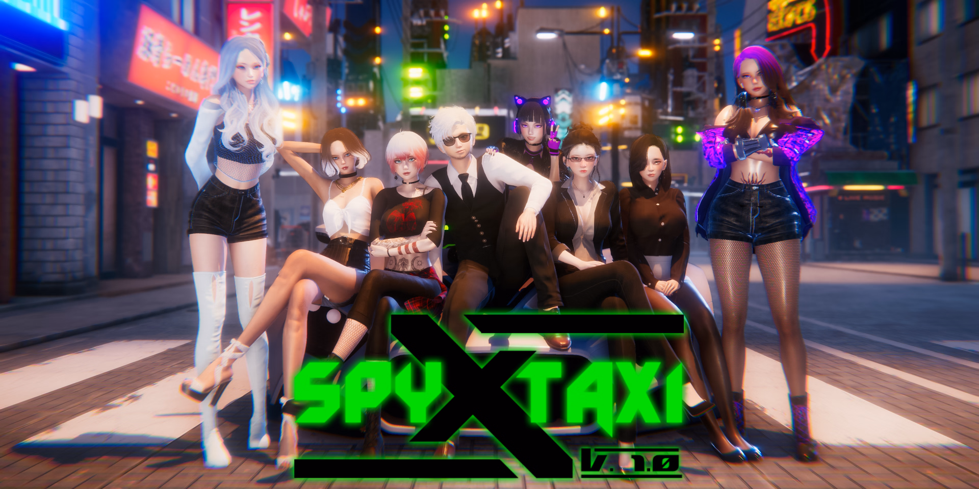 VN Ren'Py Completed Spy X Taxi [v1.0] [White Paw] download
