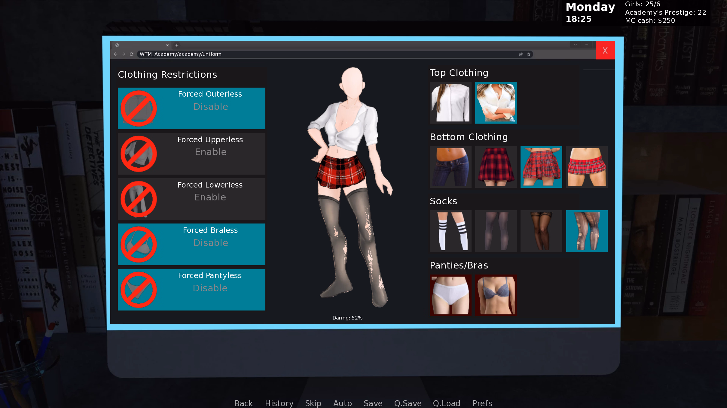 Ren'Py WTM Academy [v0.551] [Ninoss]