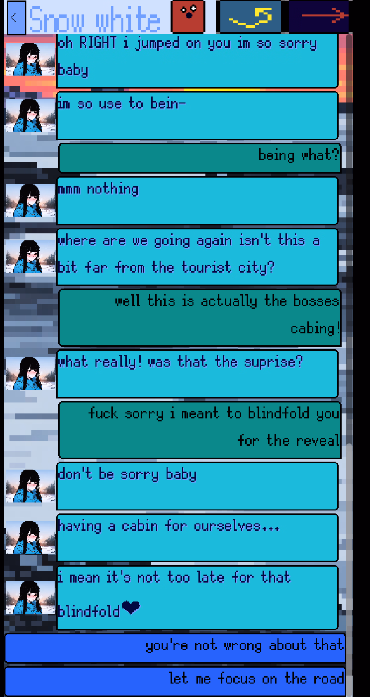VN Godot Onhold Our Frozen Hearts [vD2] [Trriggered Bakery]