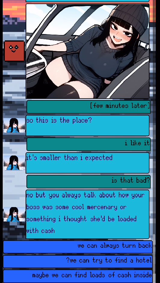 VN Godot Onhold Our Frozen Hearts [vD2] [Trriggered Bakery]