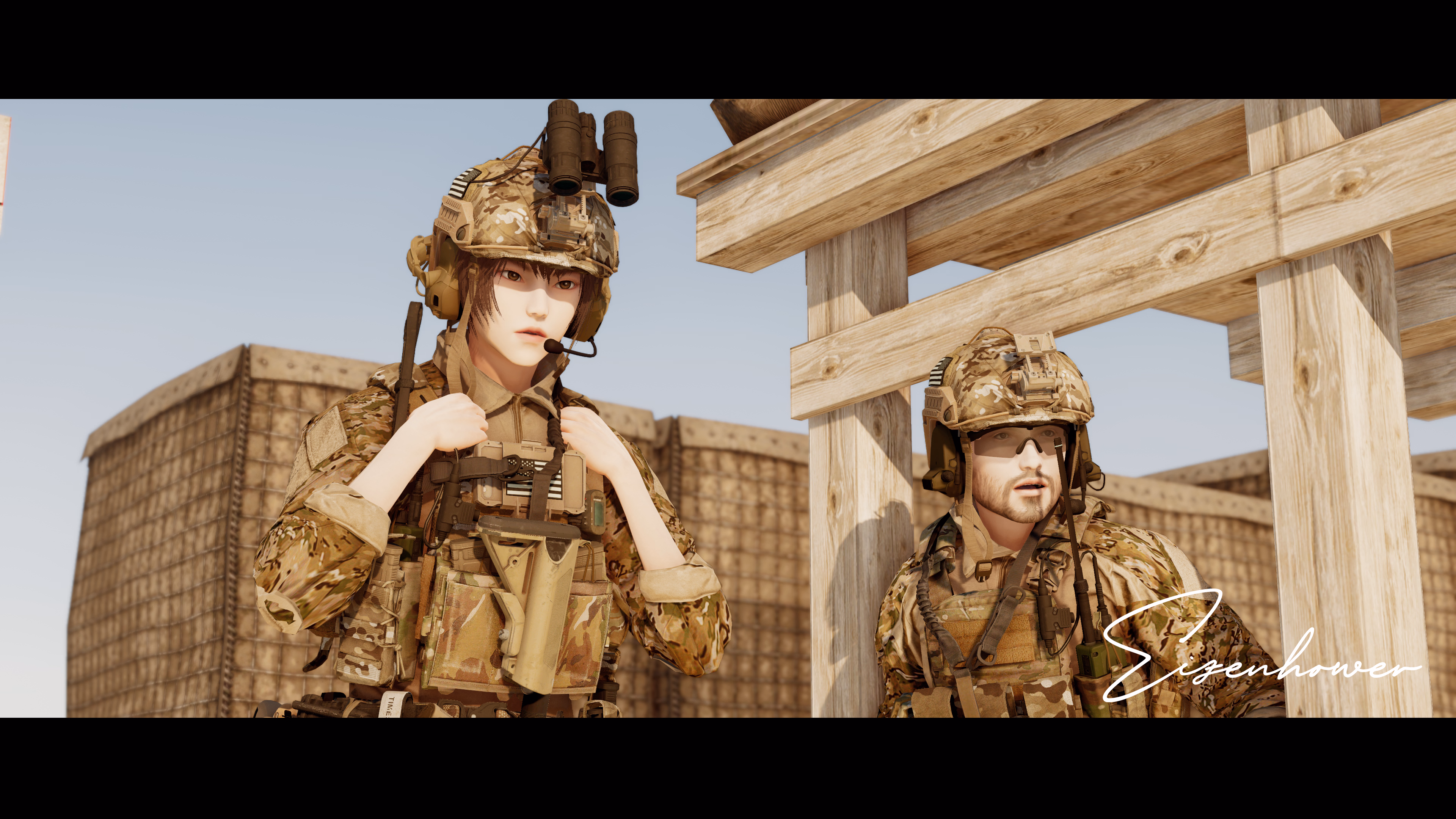 VN Ren'Py 60 Days Of Us [EA Build 2] [Eizenhower]