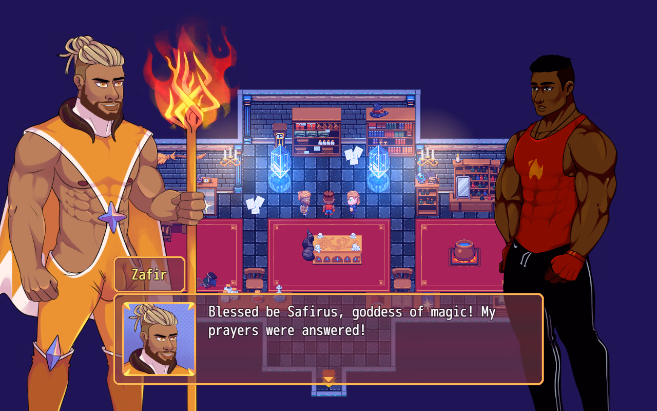 RPGM Completed Burning Horns - A Bara Isekai JRPG [v1.0.6b] [Male Doll]