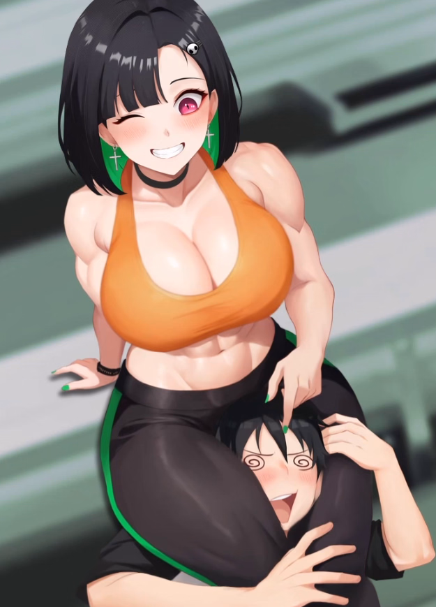 VN Ren'Py Dont Flex On Me Yumi Chan [v0.7.7] [Peach Punch!]
