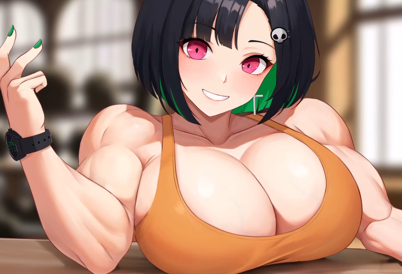 VN Ren'Py Dont Flex On Me Yumi Chan [v0.7.7] [Peach Punch!]