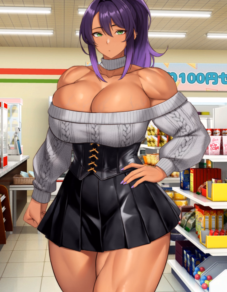 VN Ren'Py Dont Flex On Me Yumi Chan [v0.7.7] [Peach Punch!]