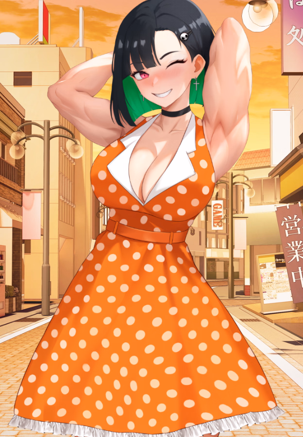 VN Ren'Py Dont Flex On Me Yumi Chan [v0.7.7] [Peach Punch!]