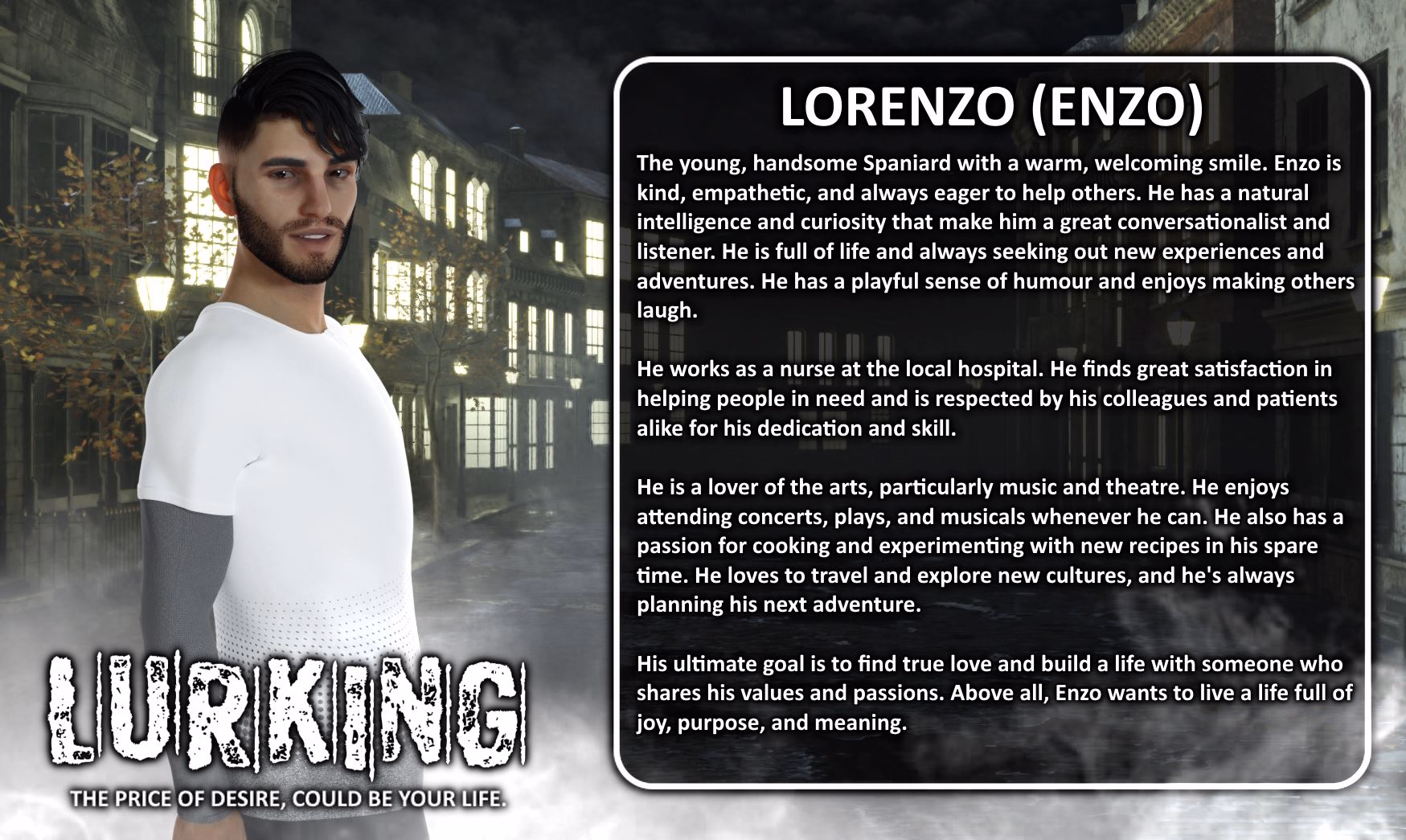 Ren'Py Abandoned Lurking: The Price of Desire, Could Be Your Life! [Part 2] [Lurking_VN]