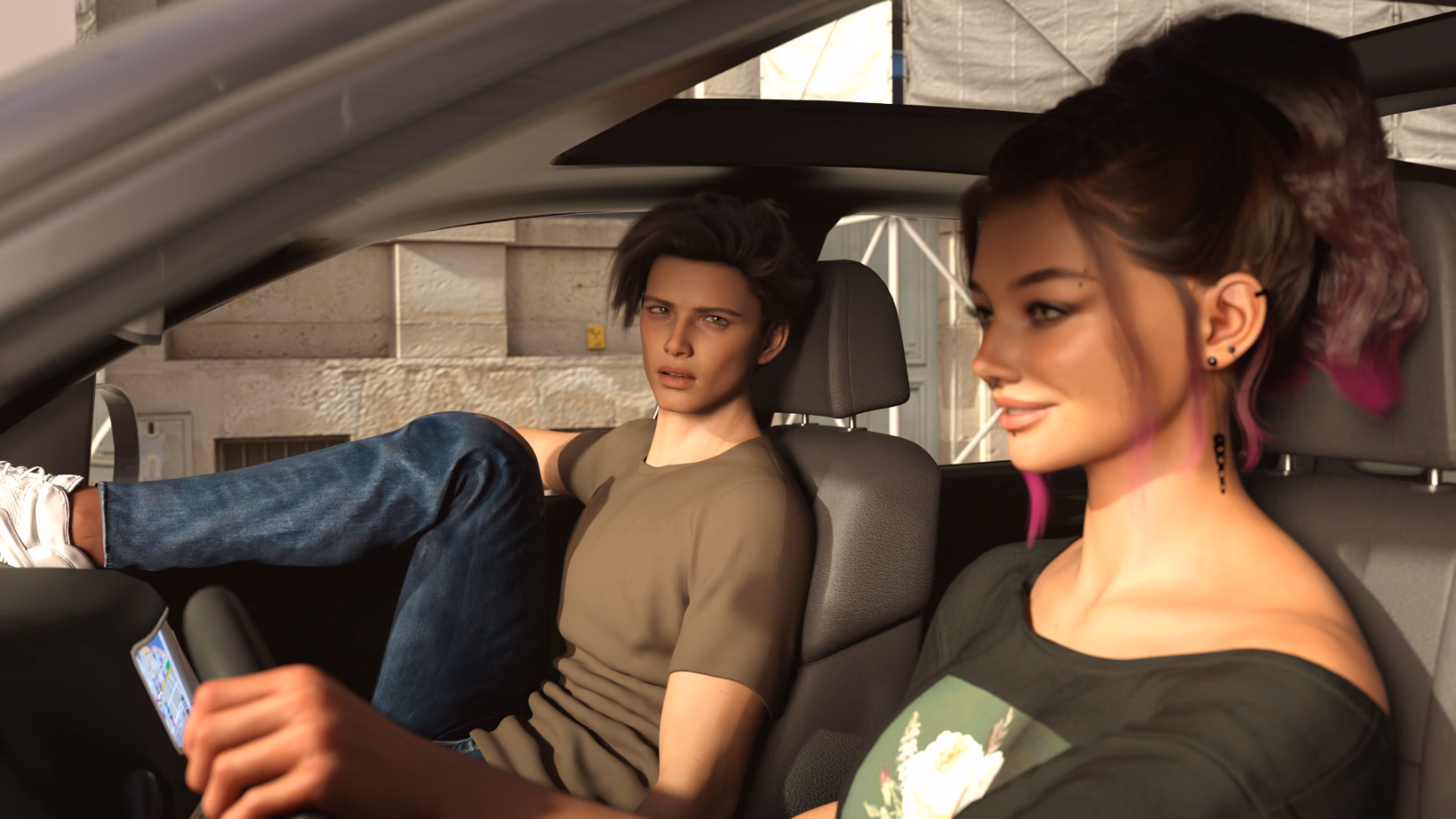 VN Ren'Py Rock the Rim [S1 Ep.1 P1] [RWA Studios]
