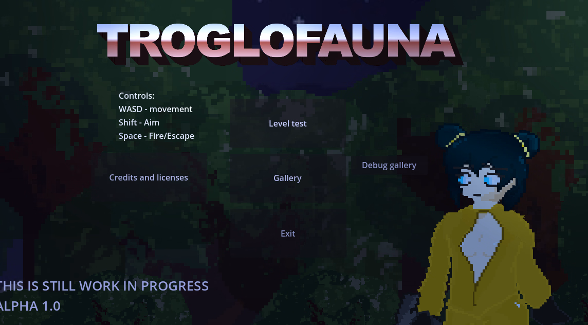Godot Abandoned Troglofauna [Demo v1.01] [White Dog Studio]