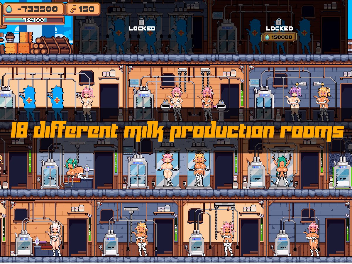 Unity Completed MilkFactory [v1.22] [pixxgame]