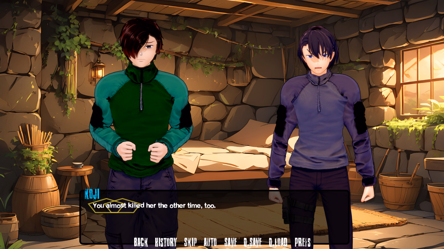 Ren'Py Completed Between Invisible Walls [v1.0] [Spicy Marmalade Studio]