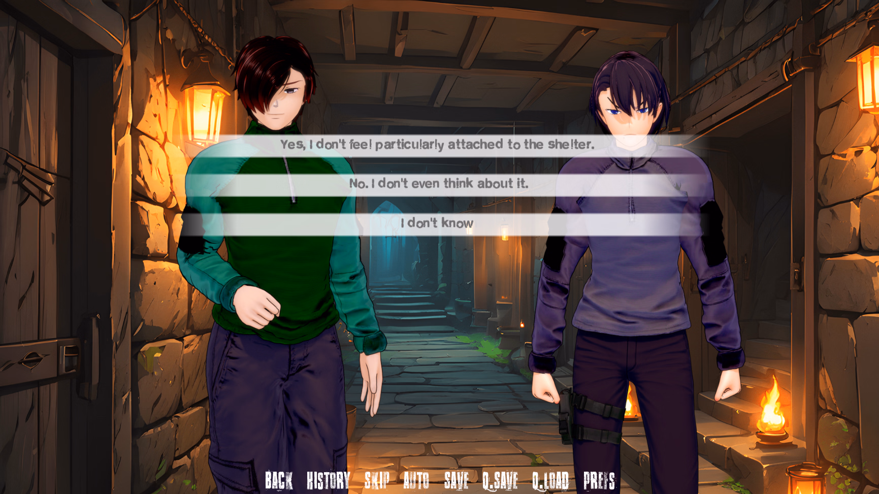 Ren'Py Completed Between Invisible Walls [v1.0] [Spicy Marmalade Studio]