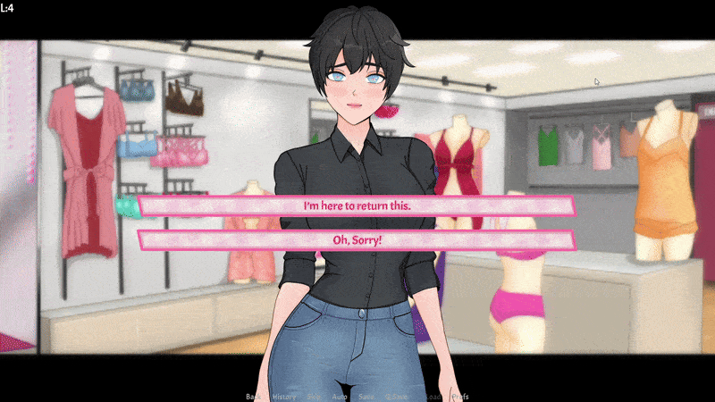 VN Ren'Py Pookie's Lingerie Shop [Demo v0.0.1D] [realpookie]