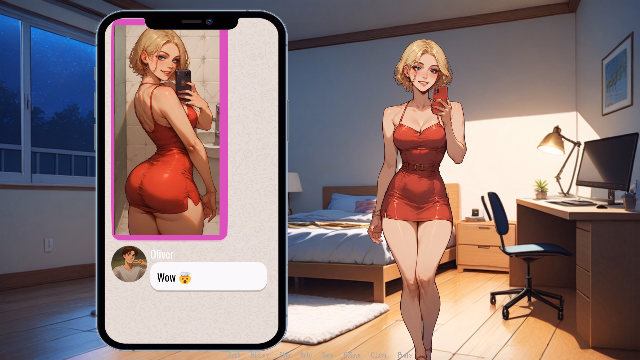 VN Ren'Py Welcome to Port Haven [v0.8] [Sofia Skye]