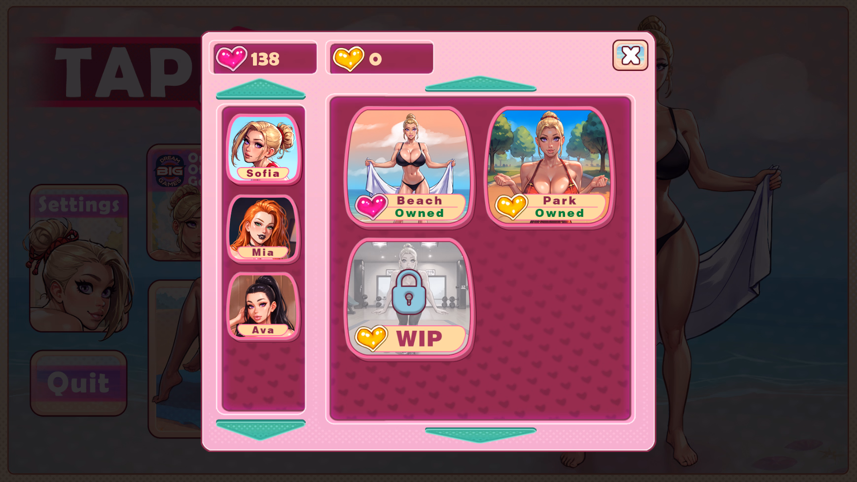 Ren'Py Tap 4 Sex [v1.6.2] [PaPalon / DreamBigGames]