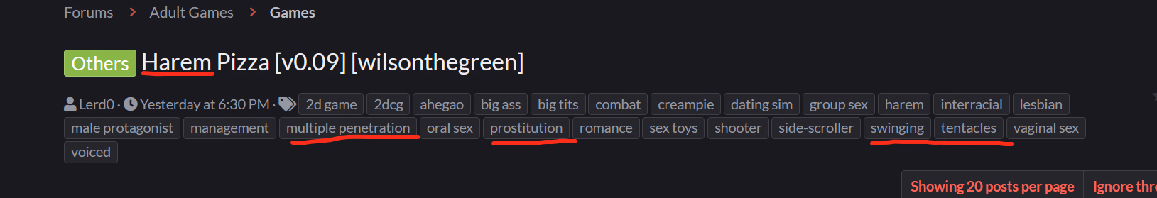 Others Pizza Porno Panic [v0.13] [wilsonthegreen]