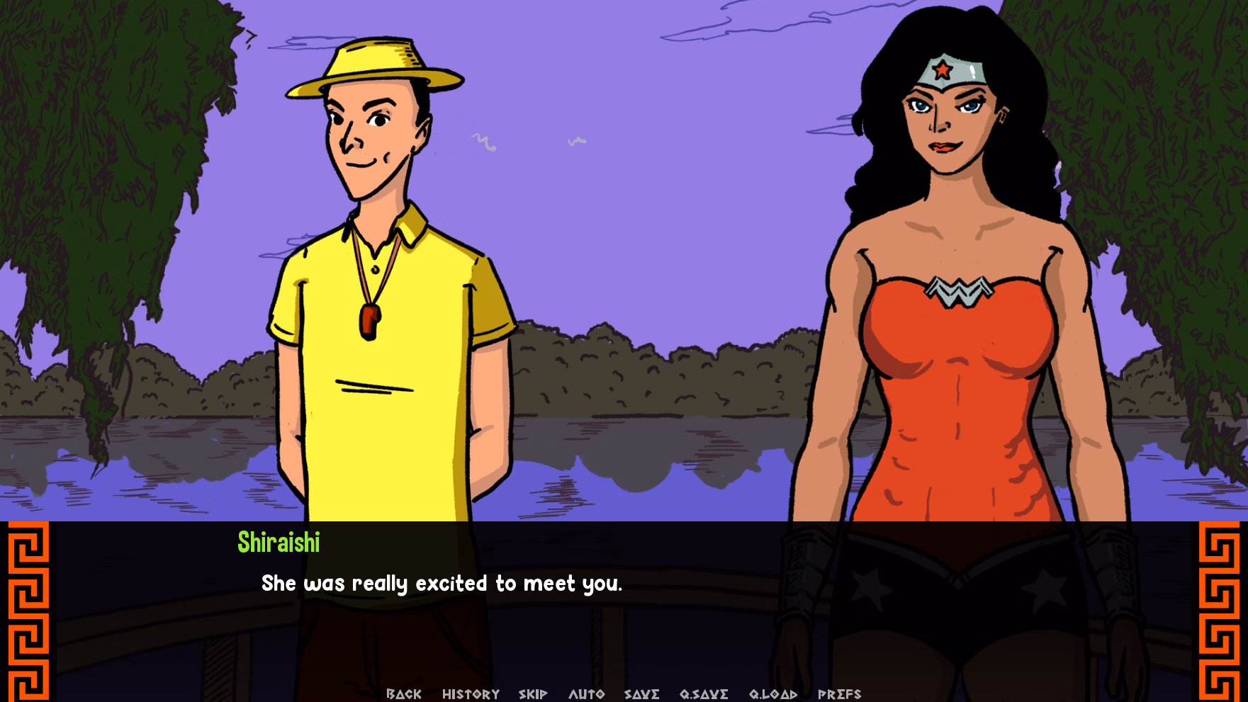 VN Ren'Py Wonder Woman - God Complex [Chapter 1] [Kilkafka]