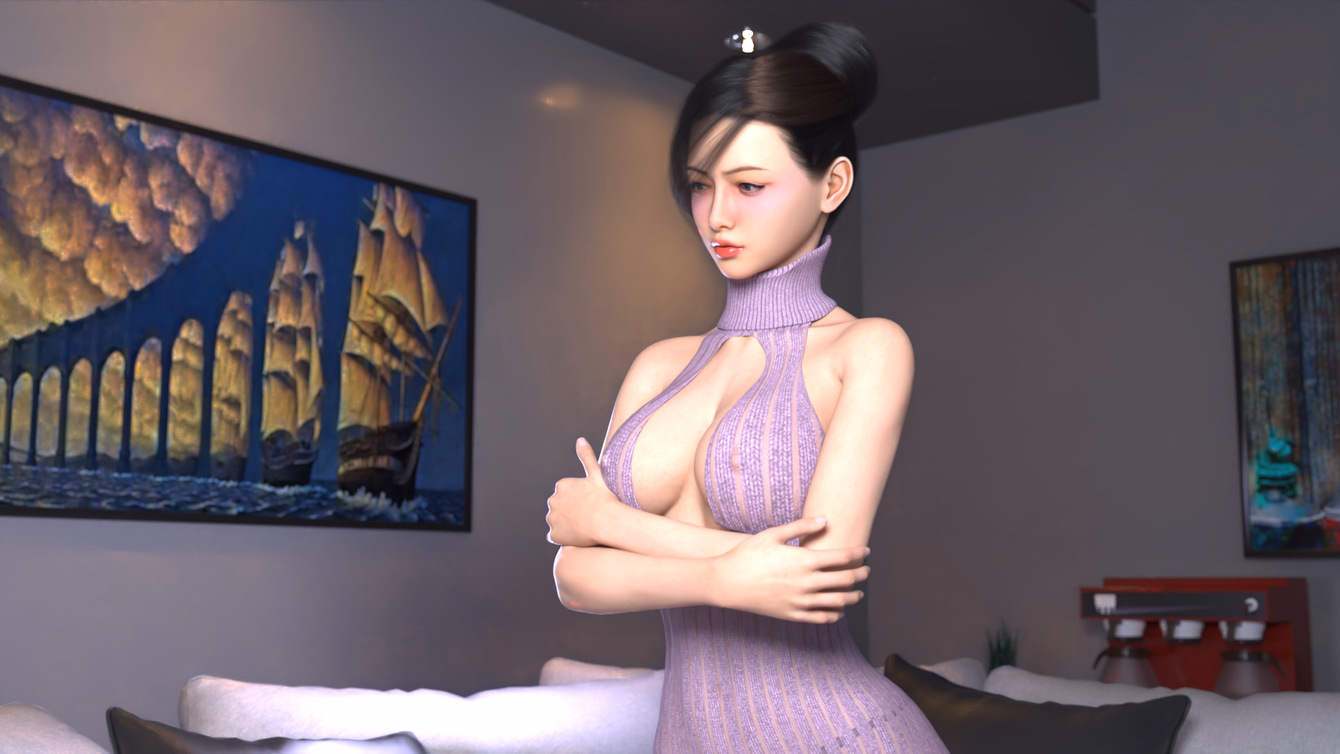 VN Ren'Py Northern Lights: The Beginning [v0.4] [DarkStream Studio]