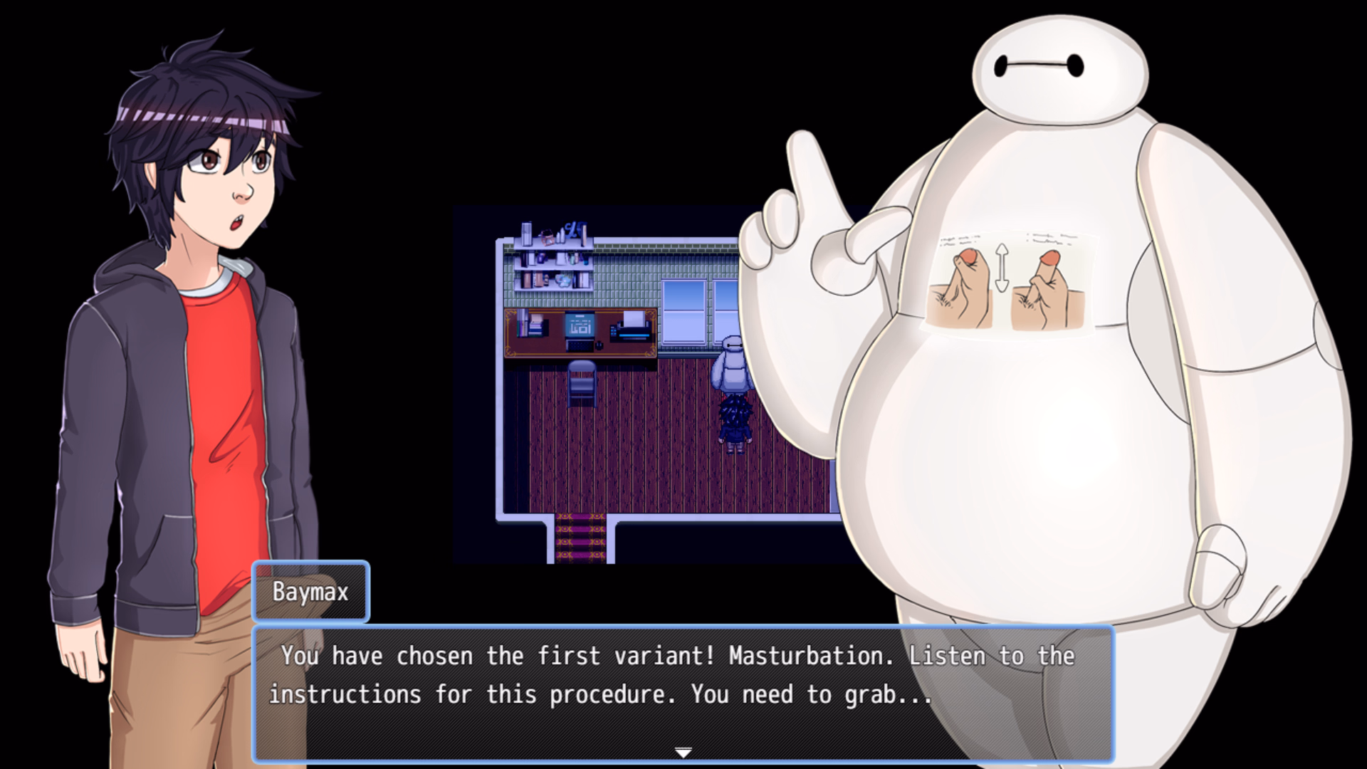 RPGM Big Hiro Sex [Demo] [The Dark forest]